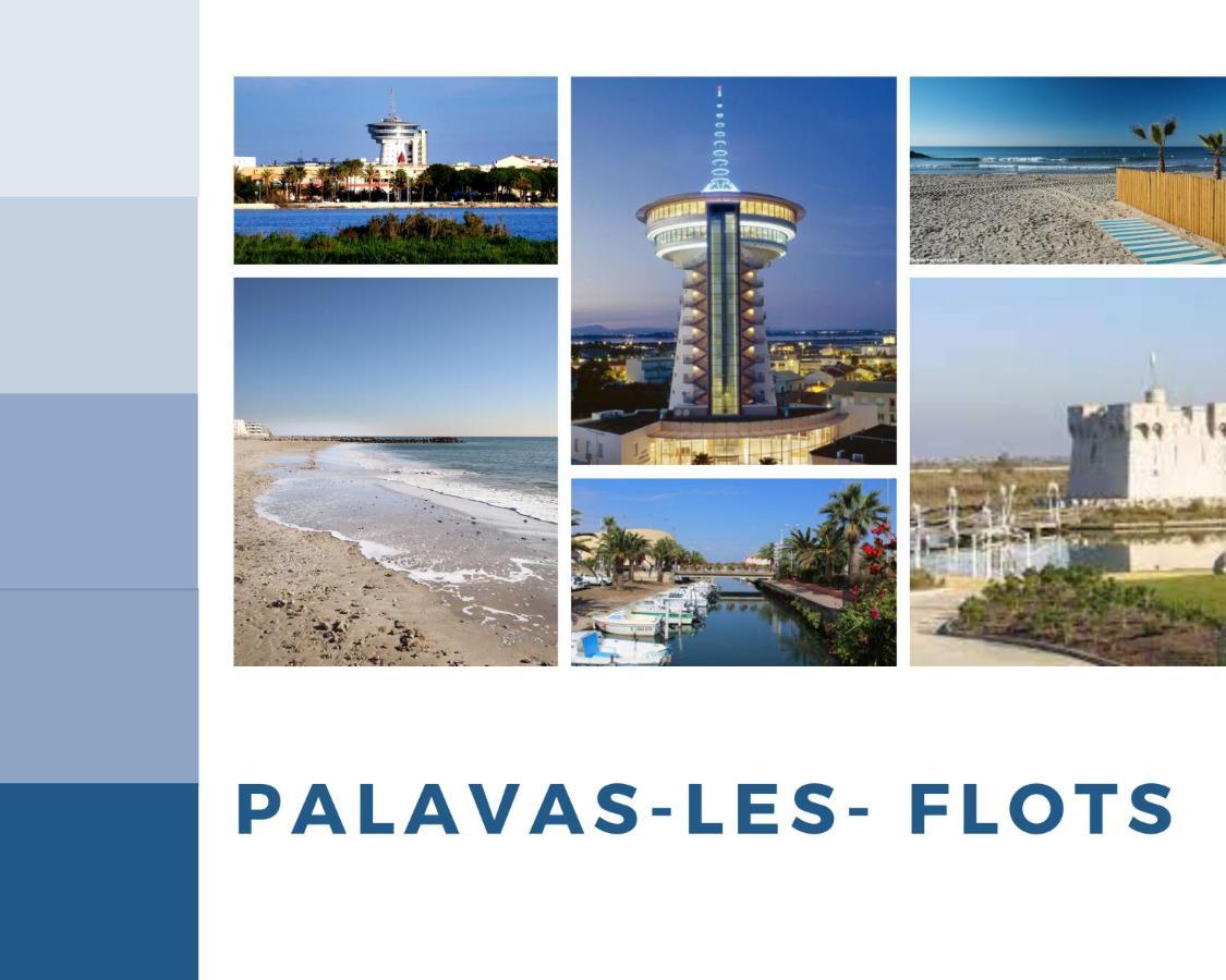 T2 Tamaris Piscine Proche Mer Palavas Parking Luaran gambar